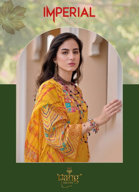 Imperial By Rang Printed Lawn Cotton Dress Material Wholesale Shop In Surat Catalog